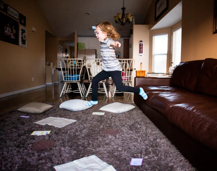 The floor is lava Floor play in architecture